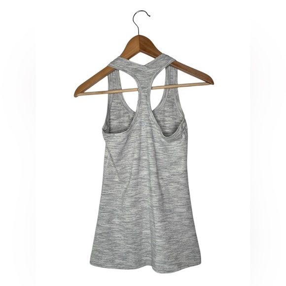 Lululemon Cool Racerback Tank Heathered Gray size 2 Small - Picture 3 of 8